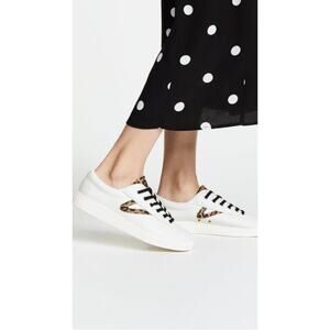 Tretorn Leopard Nylite Plus Lace Up Sneakers 9